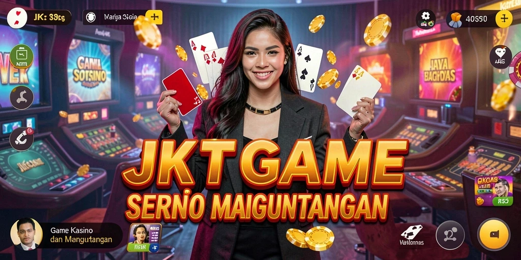 Tampilan menarik dan gameplay seru dalam JKTGAME.