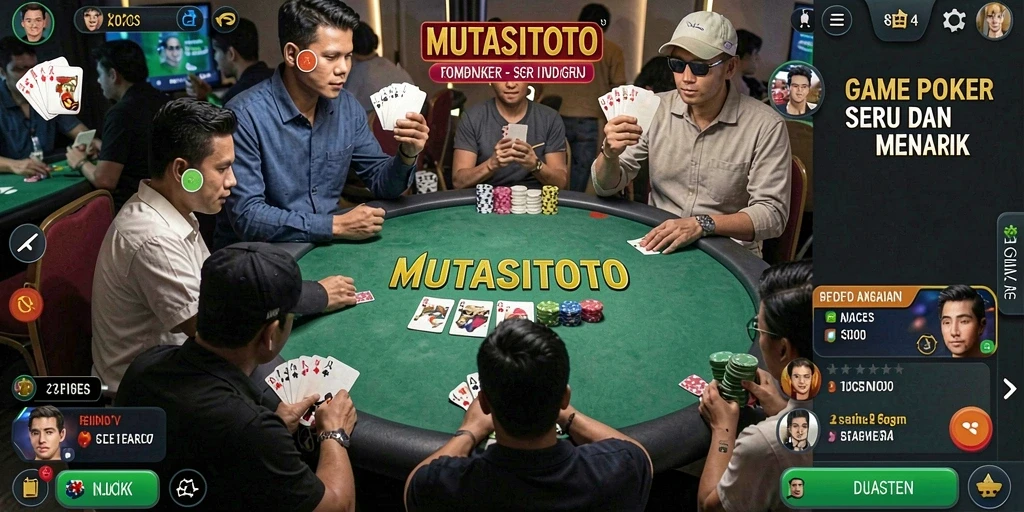 Gameplay seru di MUTASITOTO dengan pemain dari berbagai latar belakang.