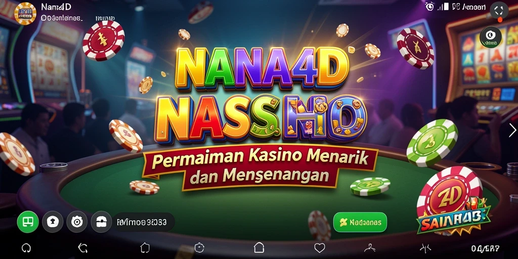 Tampilan gameplay NANA4D yang penuh warna dan menarik.