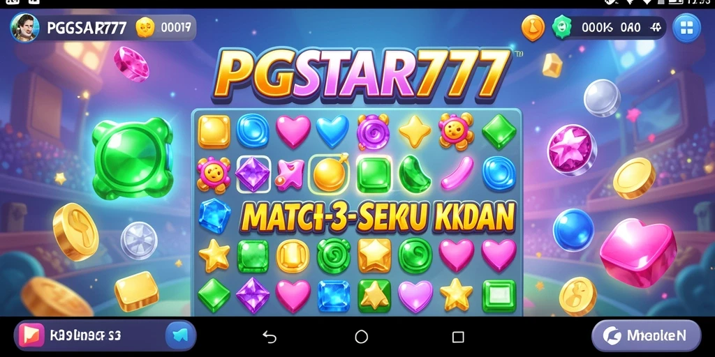 Tampilan gameplay PGSTAR777 yang seru dan penuh aksi.