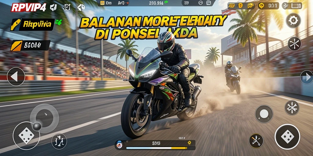 Tampilan seru dari gameplay <strong>RPVIP4</strong> yang memukau.